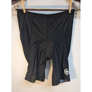 Canari Womens Black Padded Cycling Shorts Bike Bicycle Cycling Bottoms Size L